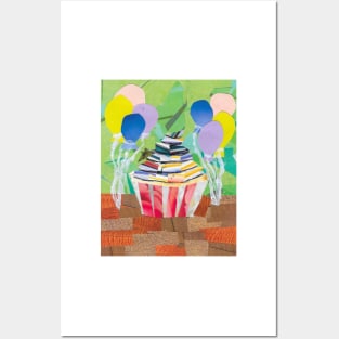 Birthday Cupcakes Posters and Art